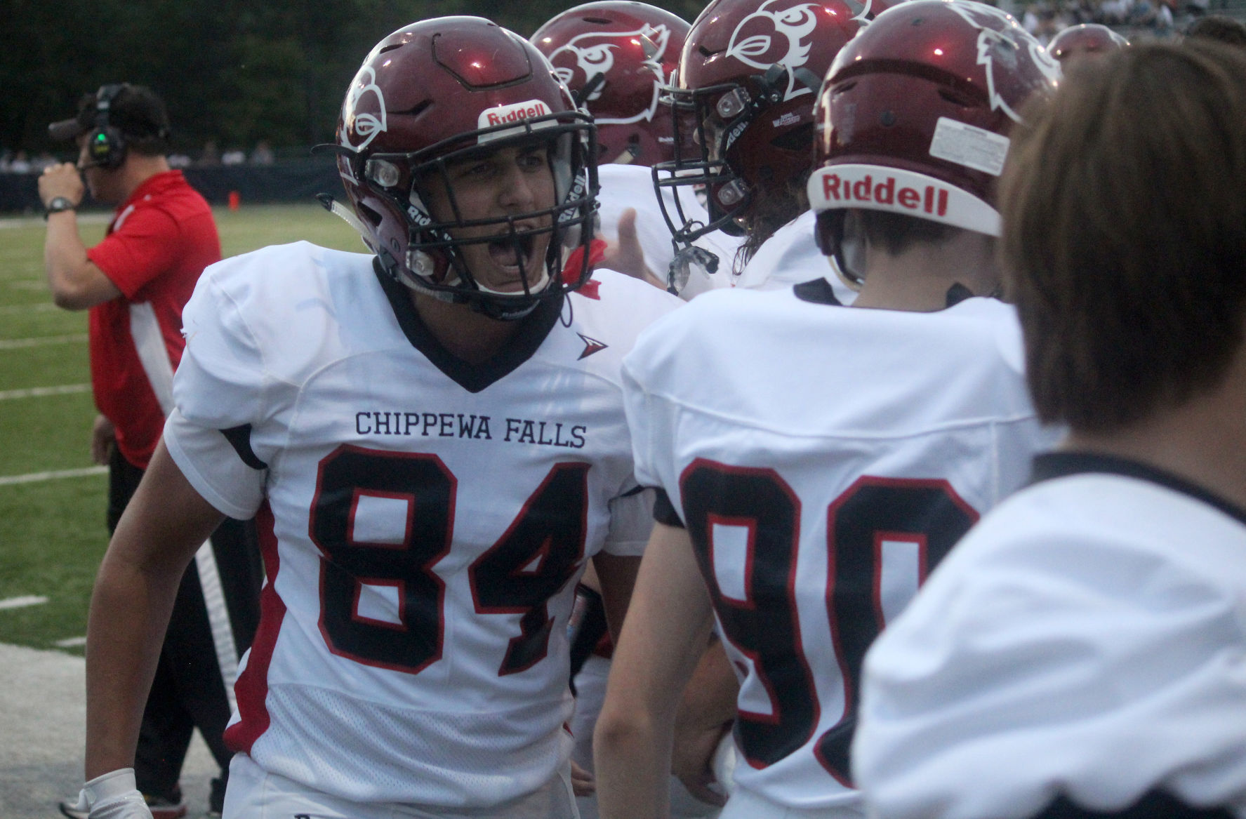 Chi-Hi football at Eau Claire Memorial 9-14-18